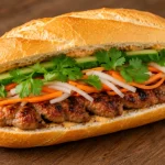 grilled pork sausage (nem nuong)