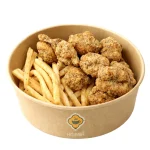 popcorn chicken & fries