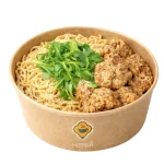 popcorn chicken & garlic noodles