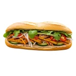 vegan shredded tofu banh mi