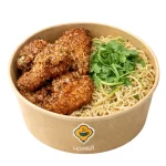 wings & garlic noodle